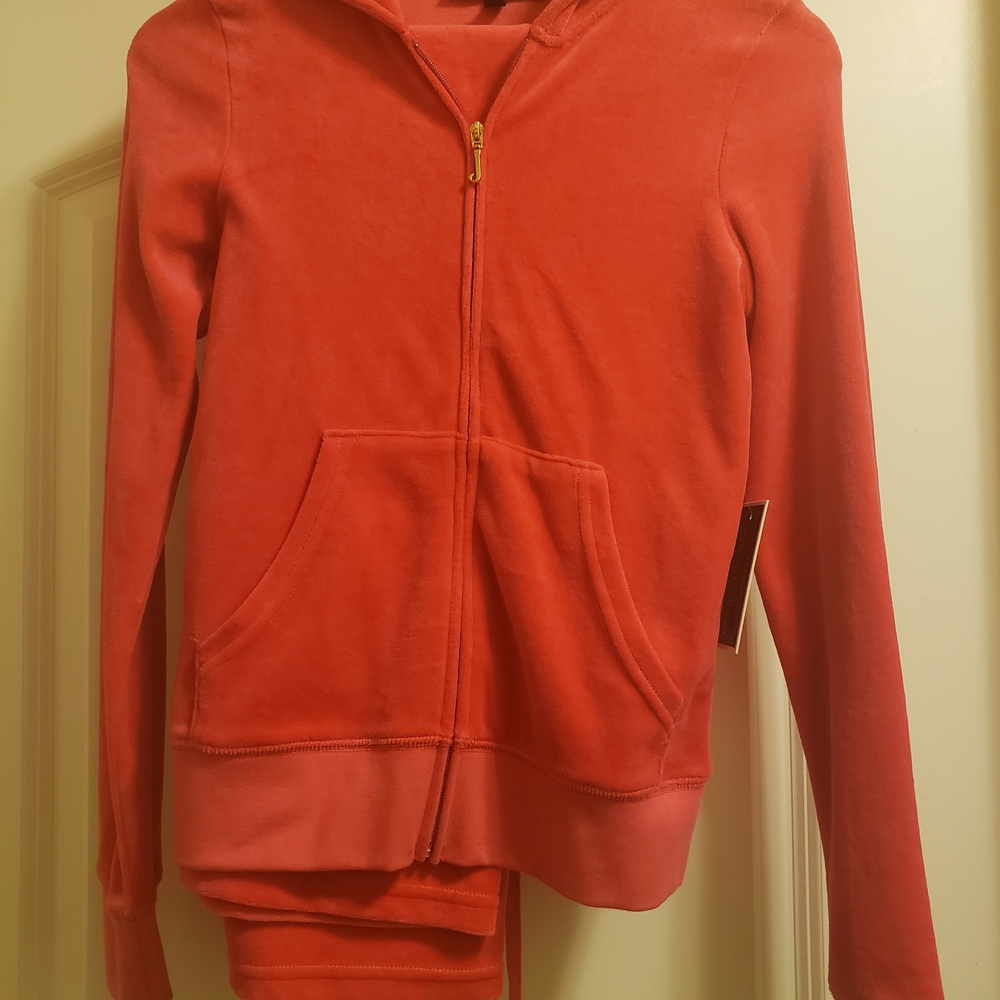 Juicy Couture Track Suit & Scarf Set